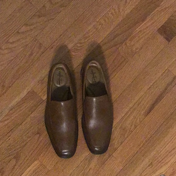 Dark Tan Leather Shoe main image 5